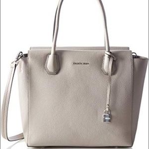 Michael Kors Mercer Satchel grey tote large